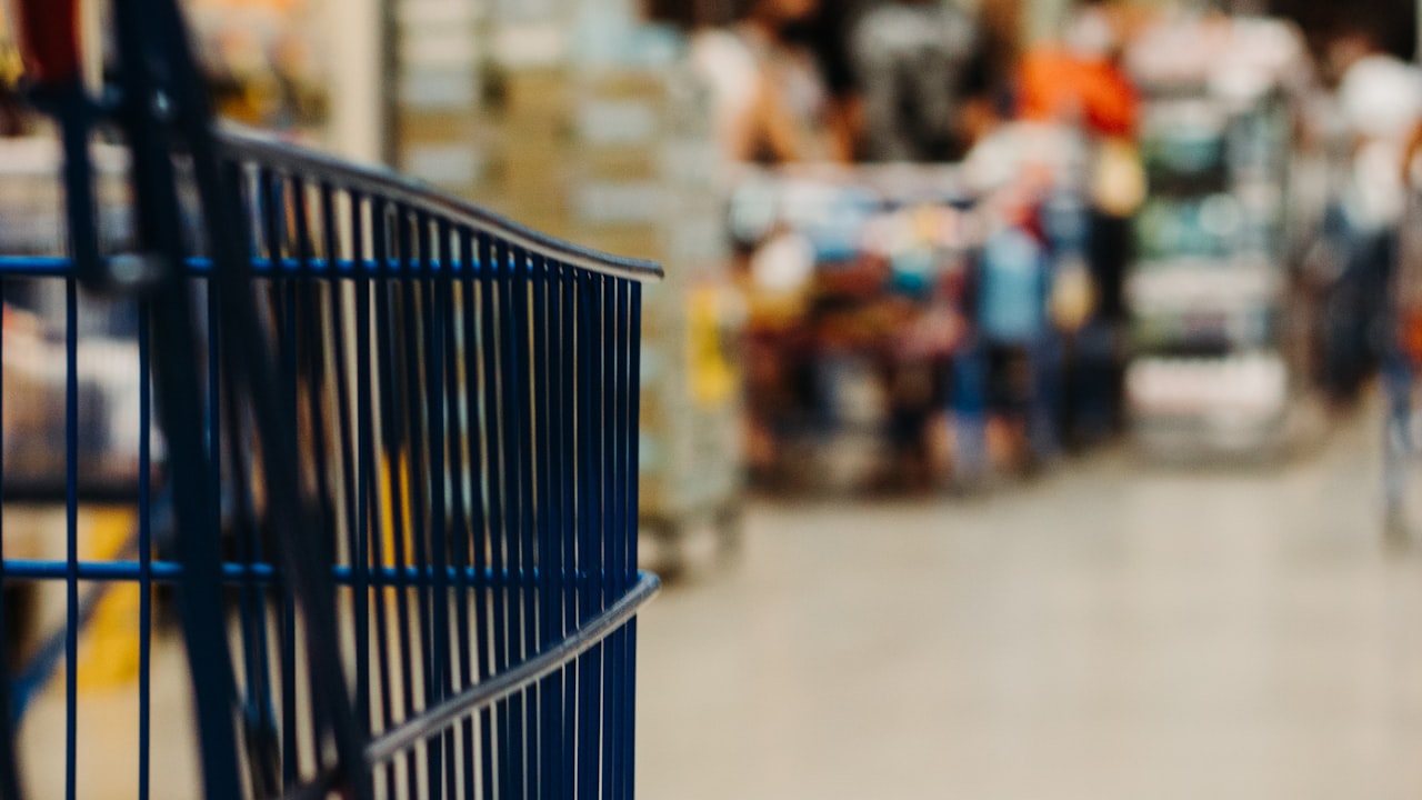 Warehouse worker scanning inventory